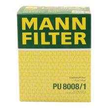Original Genuine MANN Filtro de cabina Filtro de motor de automóvil PU8008/1 7N0 127 177 para VW