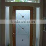 3~19mm Low Iron Acid Etched Frosted Glass Pattern Glass for Door thumbnail-4