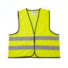 100% Polyester hi Visibility ENISO 20471 Reflective Vest