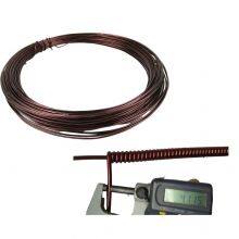 6 AWG Cable de aluminio esmaltado de tamaño redondo de 130-220 grados para transformador. Cables de devanado puros de 4.115 mm thumbnail-2