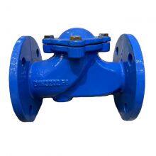 Factory Direct DIN3202 PN10 PN16 Ductile Iron GGG50 Cast Steel Flange Ball Type Check Valve Non Return Valve thumbnail-1