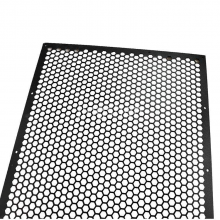 Photochemically Etched Perforated Plate, Round Hole Perforated Plate, Aluminum Alloy Grille, Speaker Grille thumbnail-1