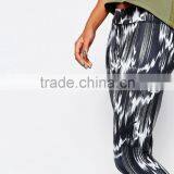 Women Low-rise Waistband Skinny Sexy Fashion Leggings In Geo Print Pants thumbnail-2
