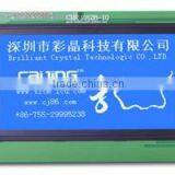 240x128 STN Blue White Lcd Display Module With LED Backlight Support Serial Parallel ,T6963C thumbnail-1