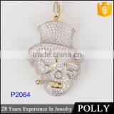 Fashion Skull Head Magician Men's Necklace Pendant 2016 thumbnail-2