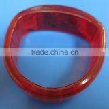 New Voice Activated Sound Control Led Flashing Bracelet Bangle Wristband for Night Club Activity Party Bar Music Concert Cheer thumbnail-1