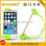 Thumb Stand Mobile Phone Holder TPU+Spring Steel Band For IPhone for Samsung Universal Phone