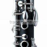 High Grace Hard Rubber Clarinet Nickel Palted Keys White Copper Keys thumbnail-2