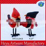 2015 Red and Black Animated Plush Christmas Ornament Crafts thumbnail-1
