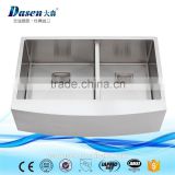 Commercial double bowel handmade rv kitchen sink in Bangladesh