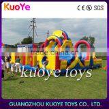 Inflatable Jumping Obstacle, Obstacle Park Crouse, Bouncer Slide for Amusement Park