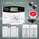 New Hot Sales Series YL-M2B LCD Display with Time Clock GSM Wireless Home Burglar Security Alarm System
