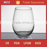Glassware Manufacturers Thick Stemless White Wine Glass Quality Choice thumbnail-2