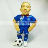 Vinly Football Star Figurines Plastic Factory Handsome Football Star thumbnail-1
