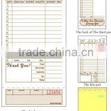 3 Parts Carbonless Guest Check --TM-T4997-3SP