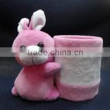 Customized Stuff Soft Toy Pen Holder