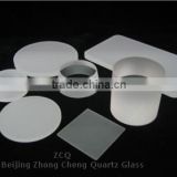 High quality square shape clear quartz plate for optical instruments