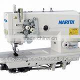 NT 845-5 Double Needle Lockstitch Sewing Machine With Split Needle BAR thumbnail-1