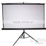 HD Floor Standing Tripod Projector Screens for Commerial Use thumbnail-1