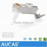 High Quality Cat7 RJ45 Modular Plug For Network Cable Cat7 Aucas Brand Offer Price thumbnail-5