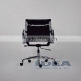 Replica EA117 Charles Office Chair - Black Color Genuine Leather thumbnail-5