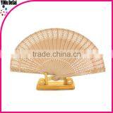 Chinese Traditional Handcraft Wooden Hand Fan for Gifts Hand Fans
