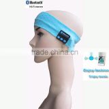 2015 Fashion Woman Outdoor Bluetooth Sports Headband,Yoga Elastic Bluetooth Headband