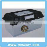 Transparent Plastic Pet Box for Reptiles Small Animals thumbnail-1
