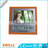 hot sale country style clock , photoframe with clock