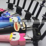2015 Lastest Factory Wholesale Cute Cartoon Monopod Selfie Stick thumbnail-3