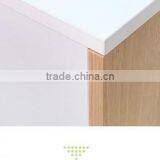 Office Wooden Filling Cabinet Locking Wood Storage Bookcase thumbnail-4