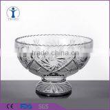 Set of 4 Clear Glass Salad Berry Fruit Bowls/cut Salad Bowl thumbnail-3