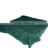 Beautiful Floral Embroidered Green Indian Bedspreads & Wall Hangings thumbnail-1