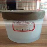 Glass Candle Jar/glass Candle Jar With Lid,with Silver Lid,with Wooden Lid/glass Candle Jar Container