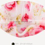 Wholesale High Foot Round Tranparent Acrylic Fruit Plate thumbnail-1