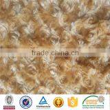 New Product China Supplier Wholesale Swirl Rose Design Pattern Minky Fabric