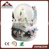 Snow Man Polar Bear Water Globes for Christmas