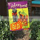 Trick or Treat Cat Garden Flag thumbnail-1