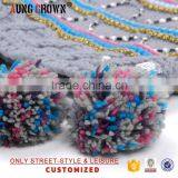 Custom Made Acrylic Knitted Pom-pom Beanie Hat thumbnail-3