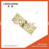 Brass Tropezoidal Double Sided Door Hinge Cabinet Door Hinges Decorative Hinge for Furniture