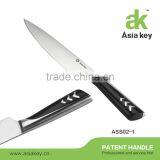 6Pcs Perfect Unique Design Stainless Steel Kitchen Knife Set With Patent Handle thumbnail-2