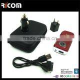 Mobile Phone Accessories Cell Holder Power Bank Promotion Gift Set With Power Bank Gift Set Pouch---KPB627B--Shenzhen Ricom