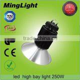 110lm/w baack/sliver 250w outdoor led high bay light / 100w-250w industrail led high bay light