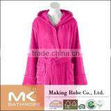 100% Polyester Material Promotional Bathrobe With Hood thumbnail-6