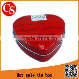 Lovely Heart Wedding Candy Tin Box