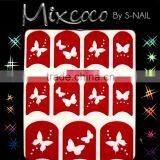 OEM DIY Hollow Out Mixed Patterns Nail Sticker Nail Art Stencil thumbnail-3
