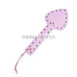 New Love Pattern Leather Slave Paddle BONDAGE Span, Sex Toy for Man Www Sexy Com Adults Toys of Sex Whips thumbnail-2