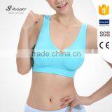S-SHAPER Womens Wireless Yoga Sports Bra With Removable Pads Wholesale thumbnail-4