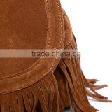 Women Casual Backpack Patent Leather Tassel Shoulder Bags Backpacks Girls' School Bag thumbnail-6