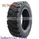China Best Tyre Supplier Rubber Tyres 28*9-15 Forklift Parts With Holes thumbnail-1